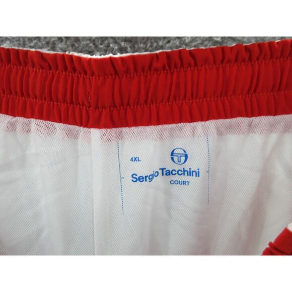 NWT Sergio Tacchini TCP Shorts Adrenaline Rush Mens Size 4XL Mesh Lined Shorts - Picture 12 of 14